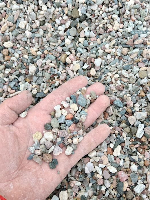 Żwir płukany okrągły łamany drenaż piasek ziemia wywóz gruzu z załadun