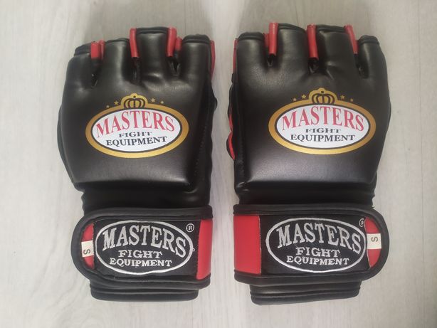 Masters rękawice MMA chwytne  na worek karate krav maga sztuki walki