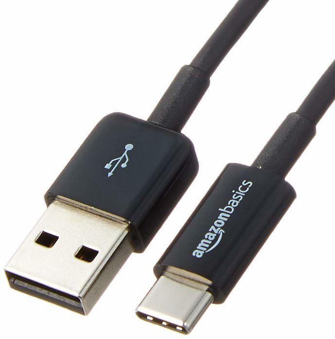 outlet kabel usb - usb typ c amazon basics l6luc009-cs-r 0,9 m czarny