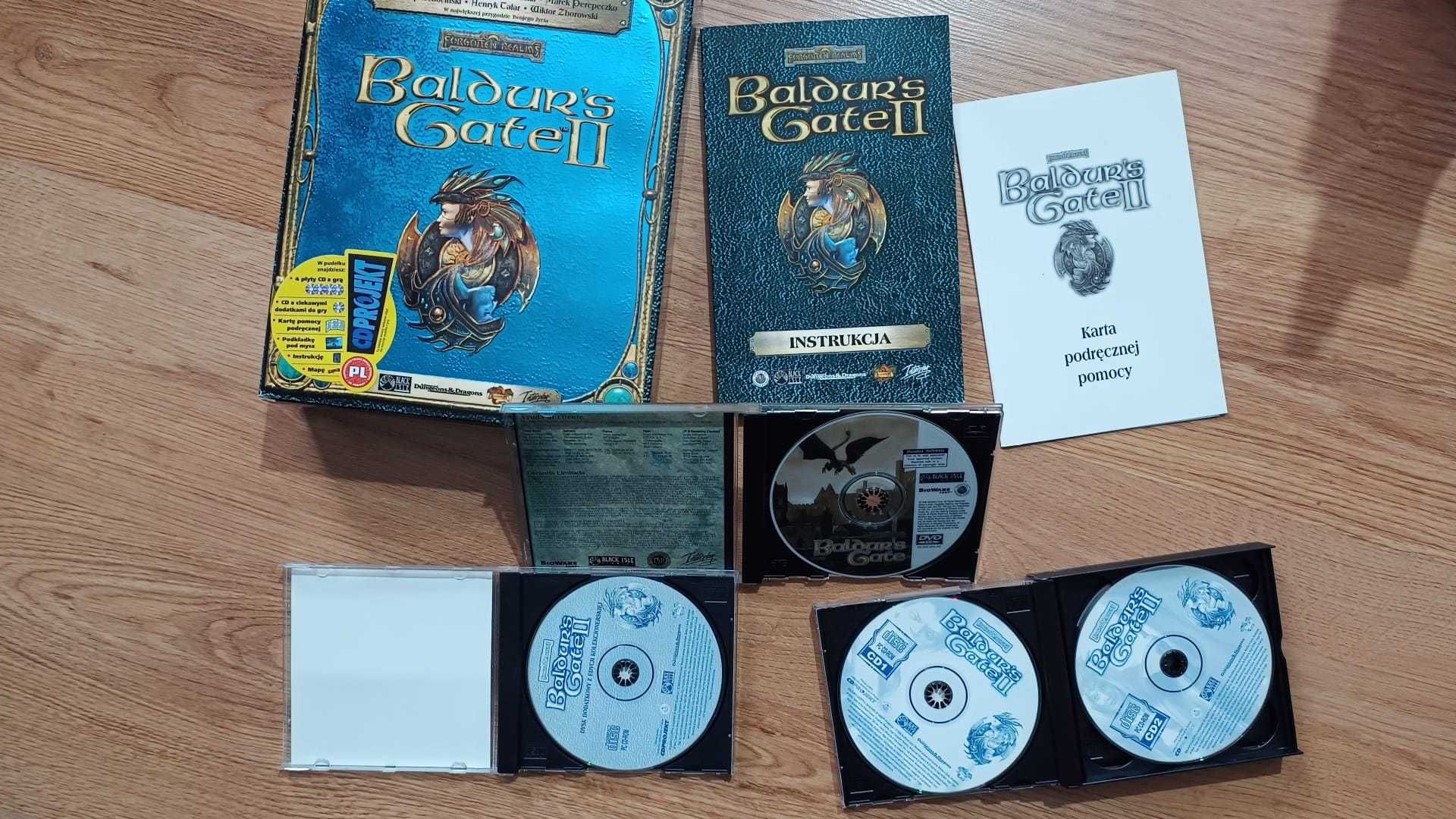 PC box Baldurs gate 2 PL premierowe wydanie