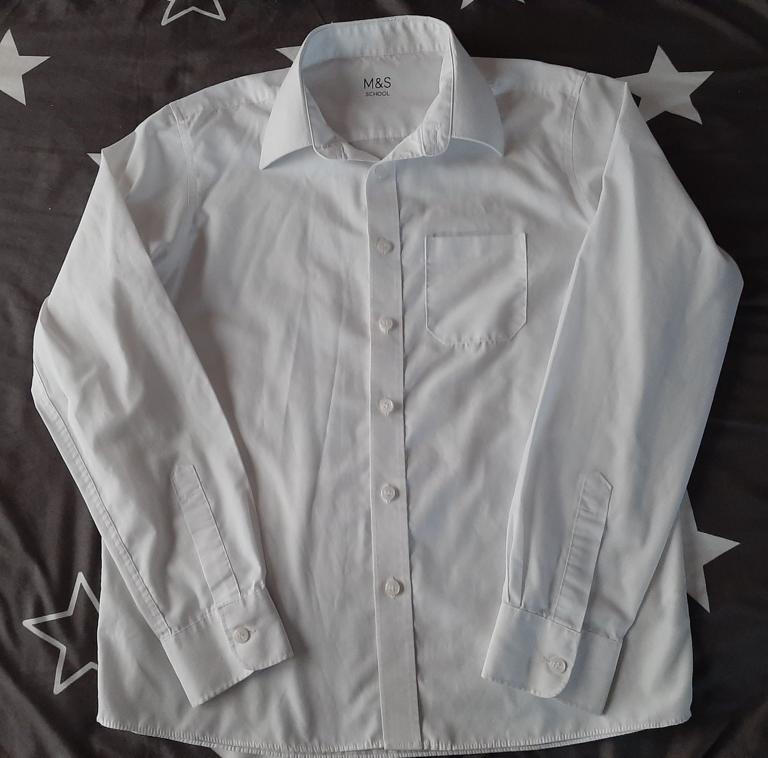 Koszula biała chłopięca M&S roz. 152-158