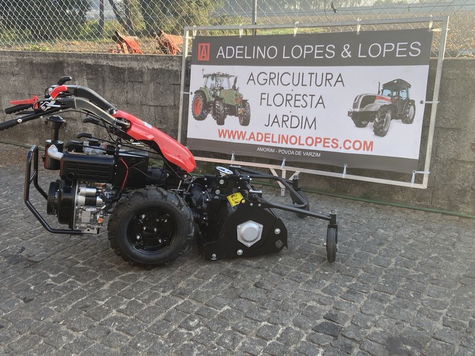 Motocultivador gasoleo 10cvs com triturador martelos