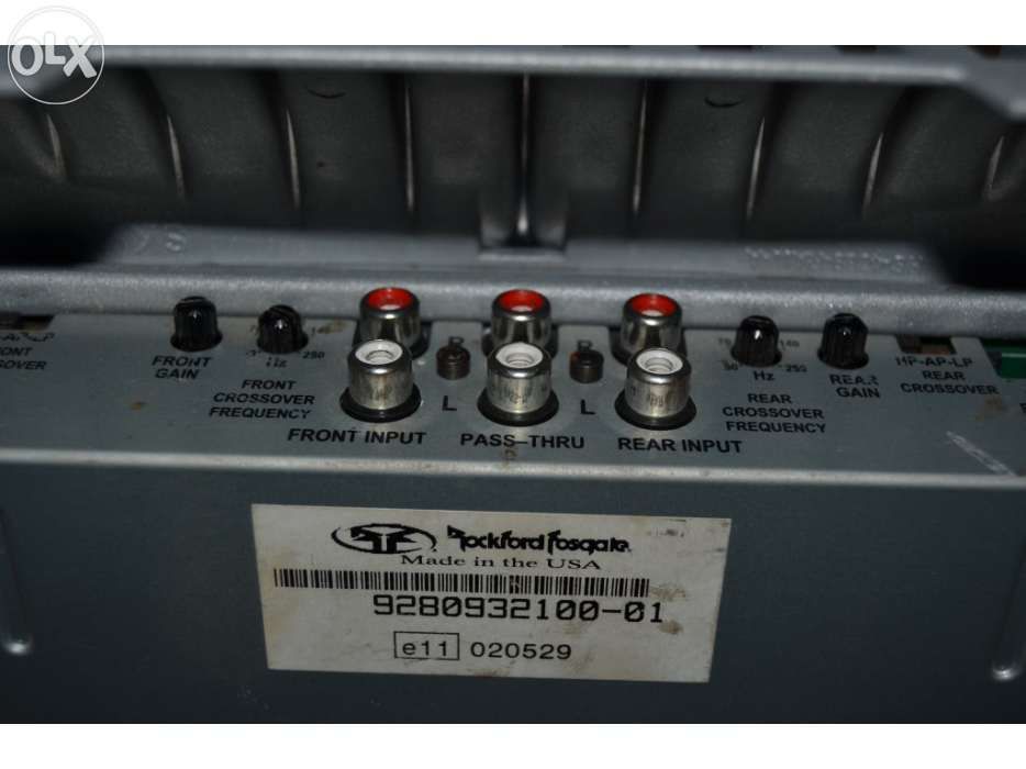 Amplificador Rockford fosgate 851X