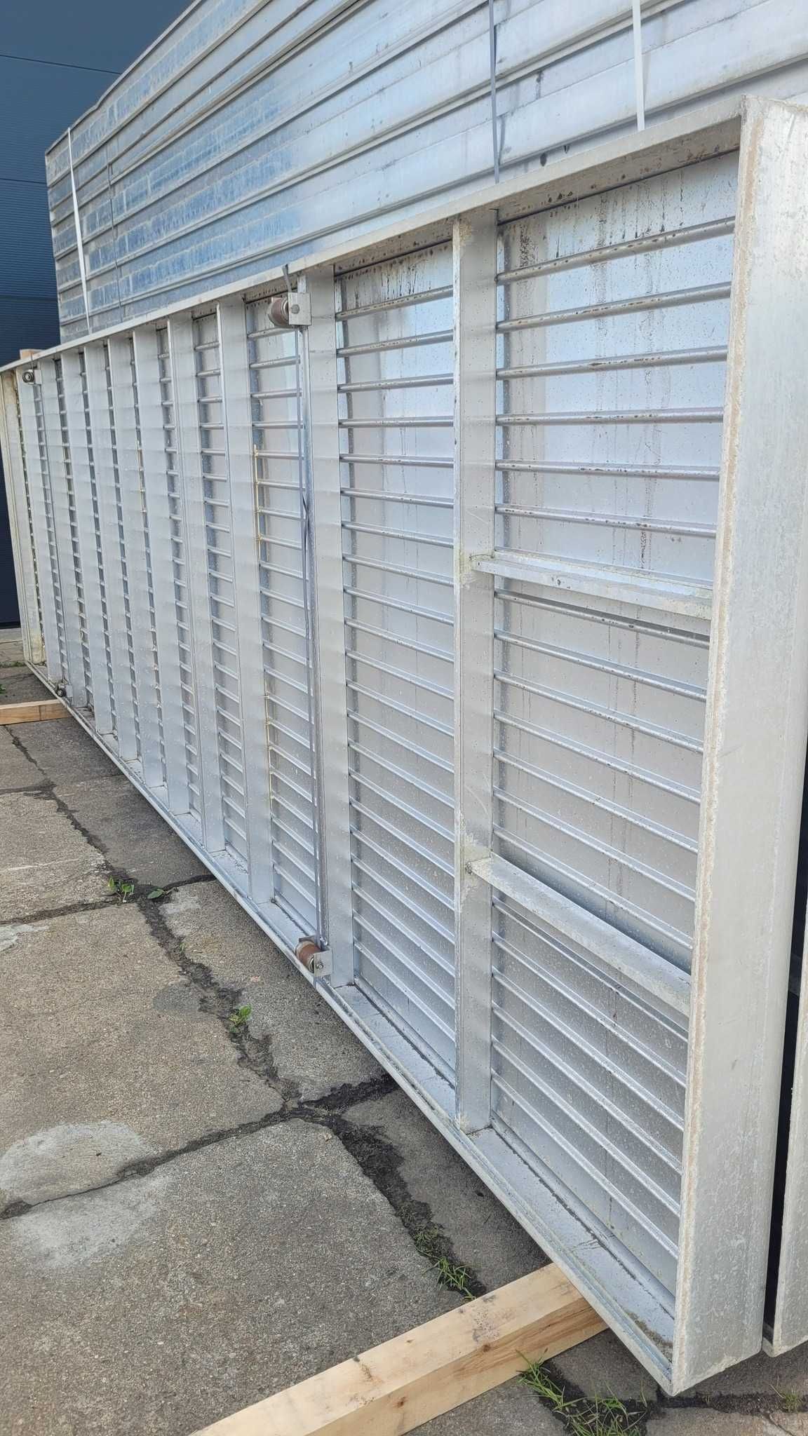 Stoły zalewowe 1,65x5,7m z wkładem aluminiowym, uprawowe, ogrodnicze