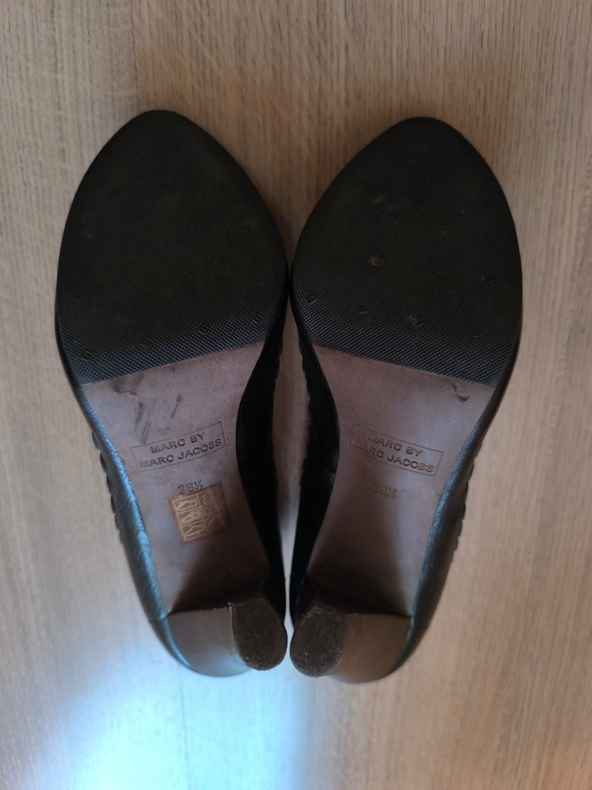 Чорні туфлі marc jacobs 38,5-39