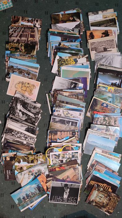 Lote 347 Postais estrangeiros circulados e selados