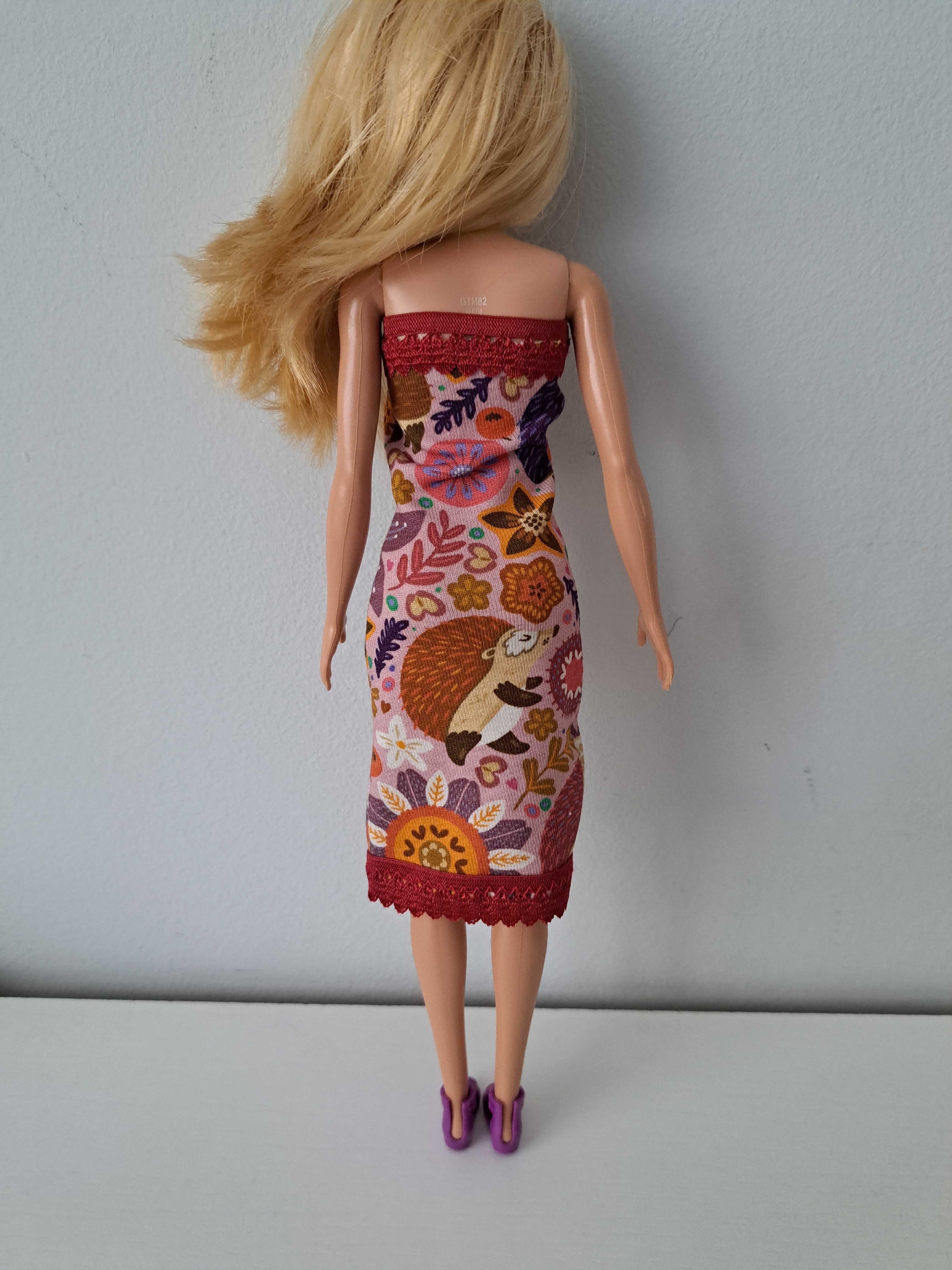 Nowa sukienka dla lalki barbie jeżyki handmade