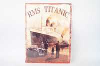 Plakat szyld metalowy 33/25 cm TITANIC