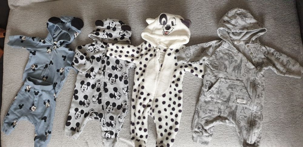 Zestaw na wiosnę 56 h&m dres pajac newbie kombinezon .