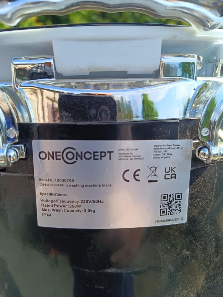 Nowa Pralka wolnostojąca OneConcept Ecowash-Pico