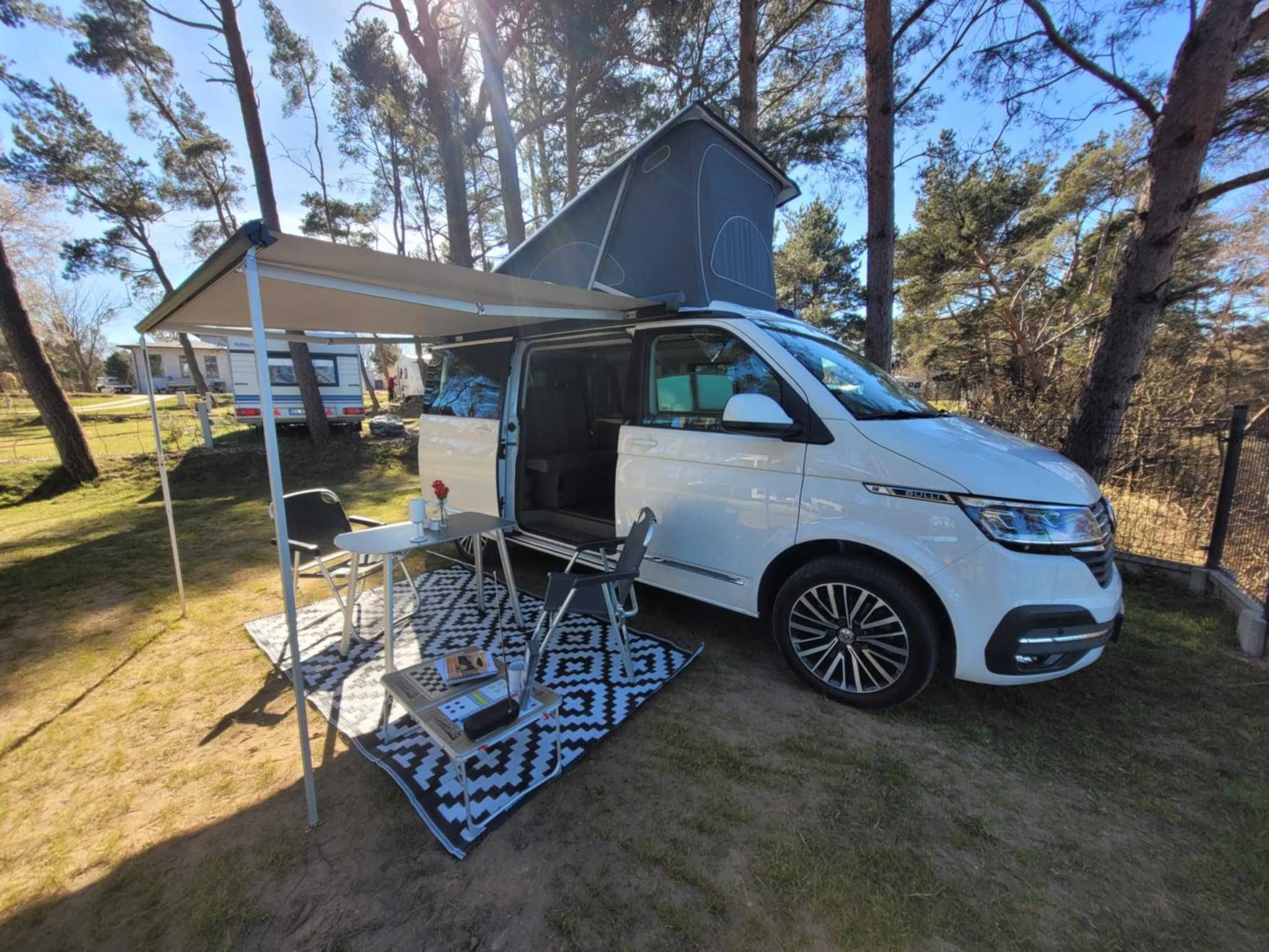 Wypożyczalnia kamperów - 4 osobowy -  VW California #Lębork #pomorskie