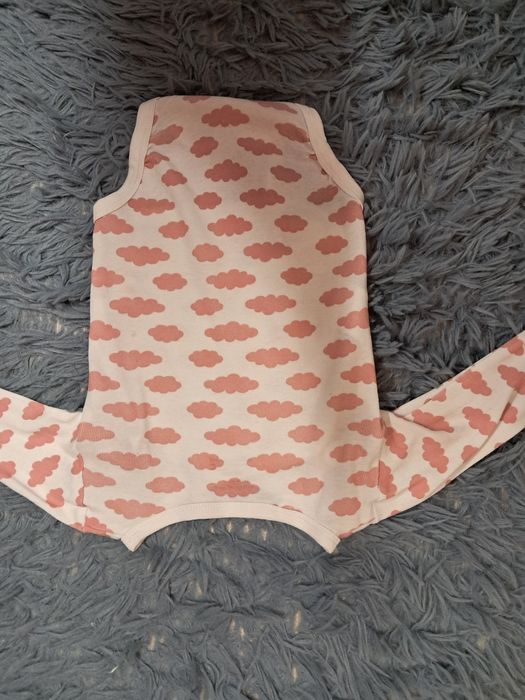 Body niemowlęce z długim rękawem 62 - 68 cm Lupilu