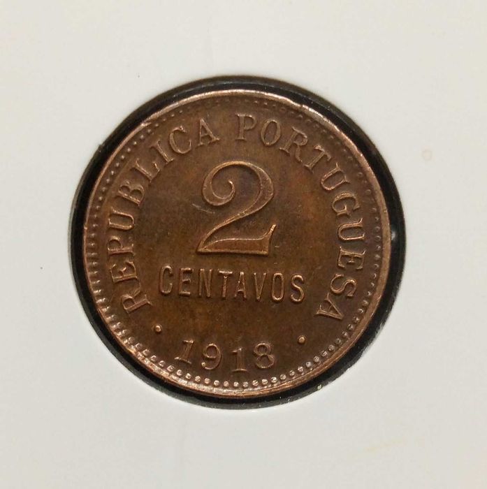 2 centavos de 1918