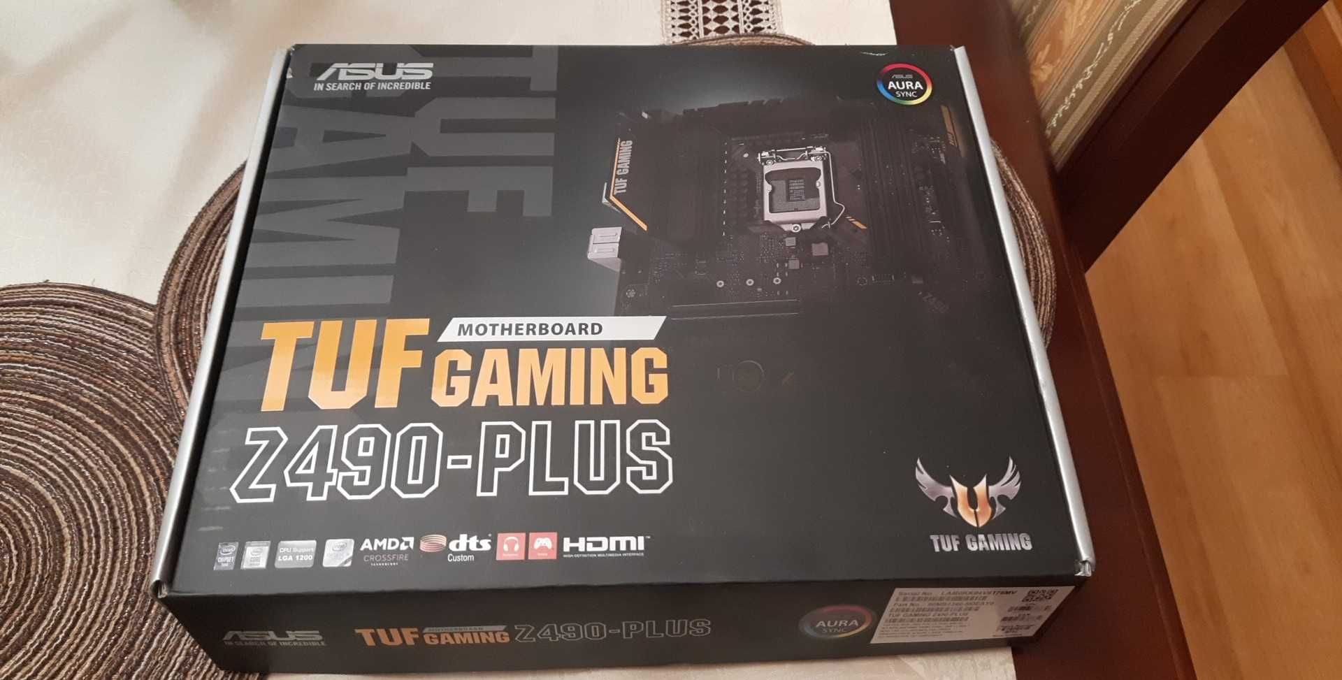 Płyta główna ASUS TUF GAMING Z490-PLUS z wygiętym pinem i bez dystansu