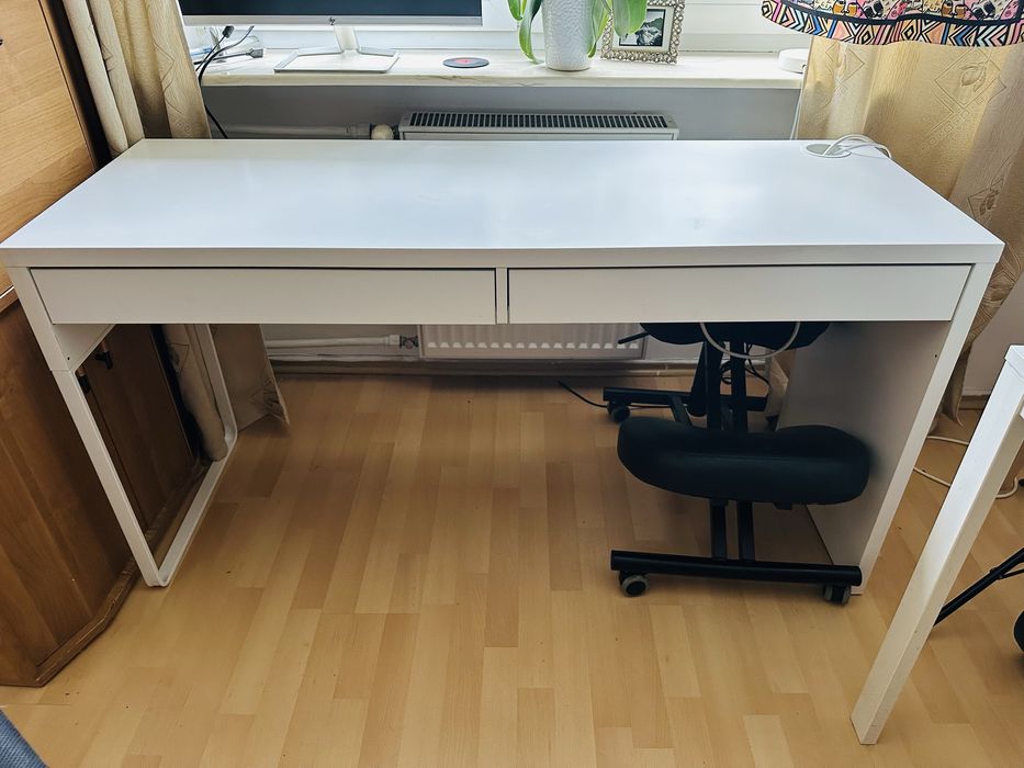 stół biały 140 x 50 ikea