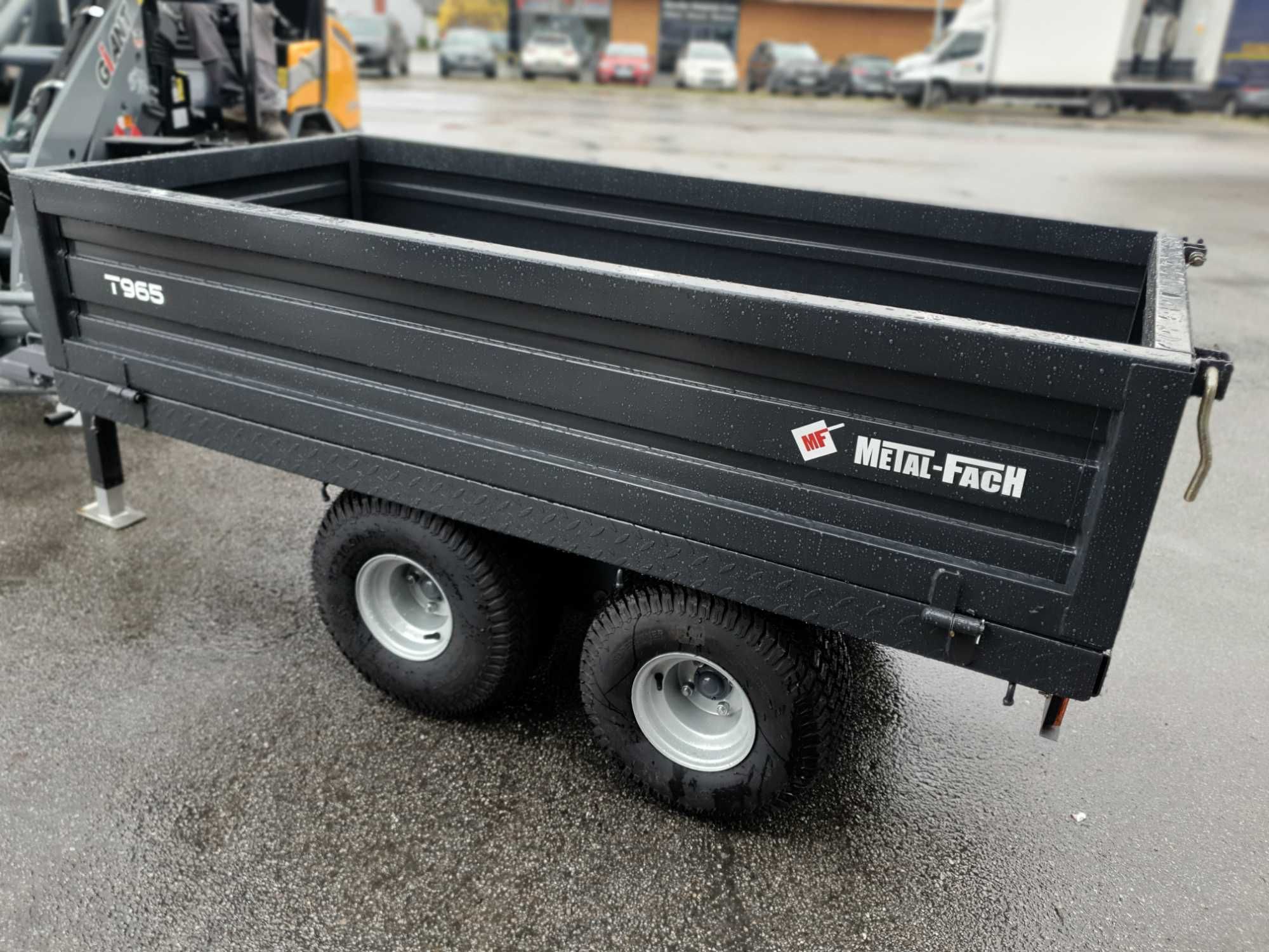 Przyczepka do Mini Ciągnika - Mini traktorka Metal-Fach T965 1,5 T