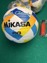 М'яч для пляжного волейболу Mikasa Beach Classic BV543C-VXA-Y + подаро