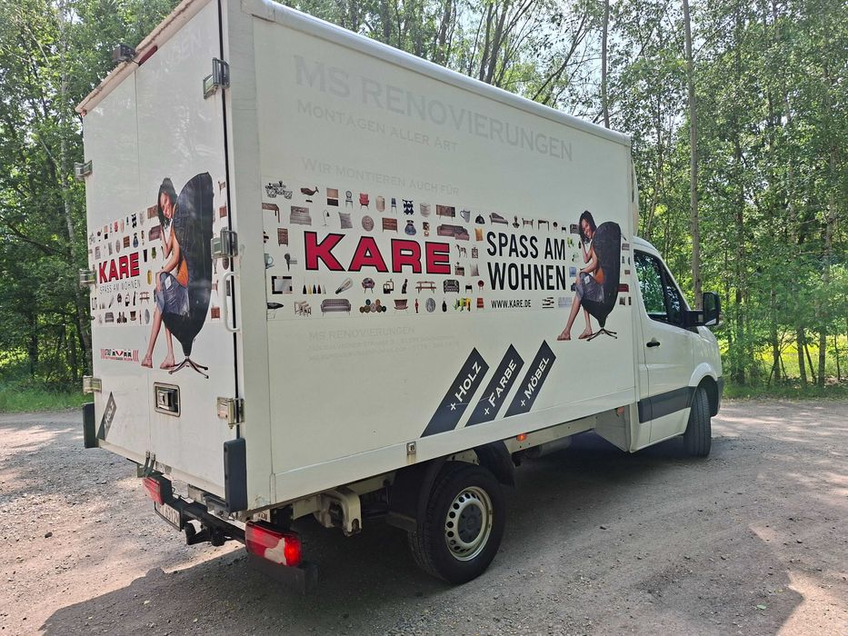 VW Crafter 2017r 2.0 TDI kontener FV23% możliwa zamiana za kampera