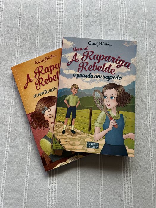 Livros da coleção “A rapariga Rebelde”