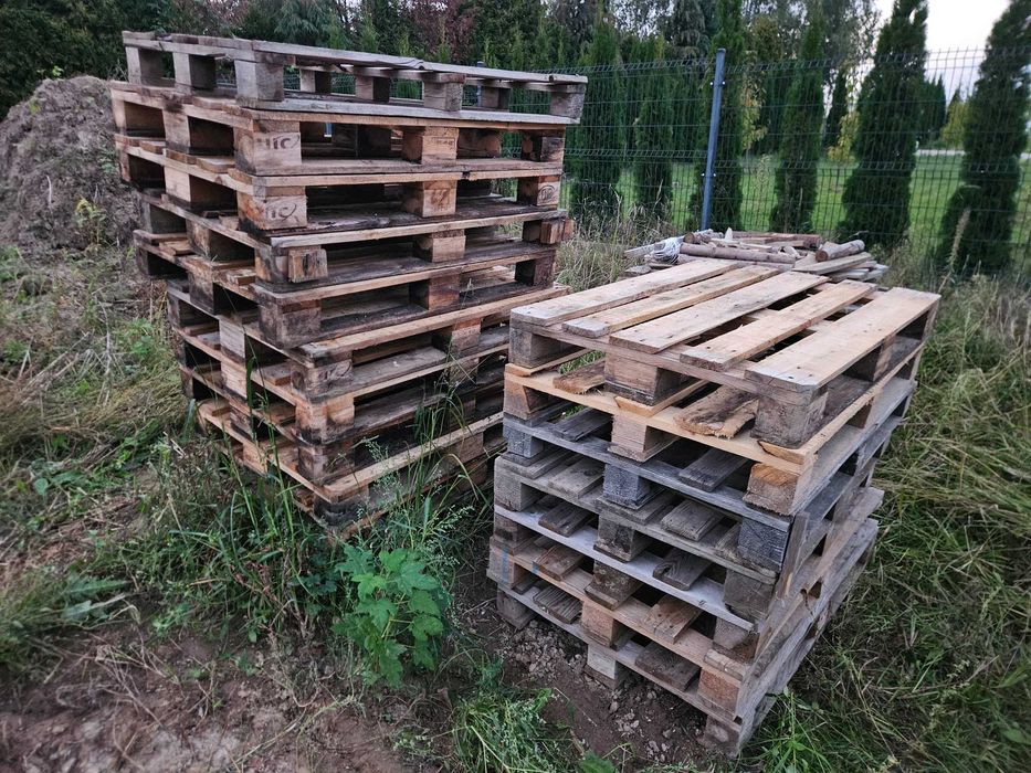 Palety w rozmiarze Euro 120x80