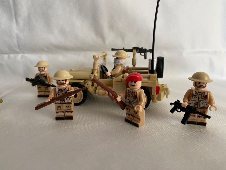 Lego WWII - Segunda Guerra. Veículos e figuras