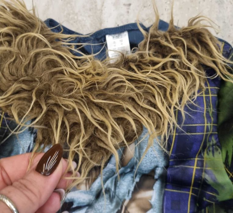 Strój 122 128 troll Halloween andrzejki karnawal kostium przebranie