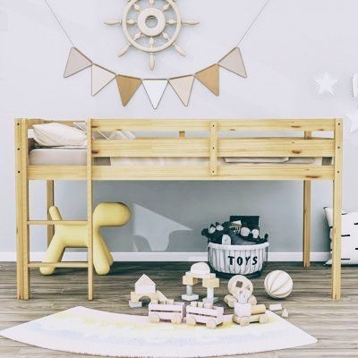 Ліжка у дитячу з дерева великий вибір кольорів найнижчі ціни