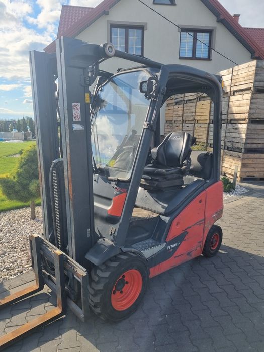 Linde H16T 2018rok triplex 4.7m  Wózek Widłowy Terenowy