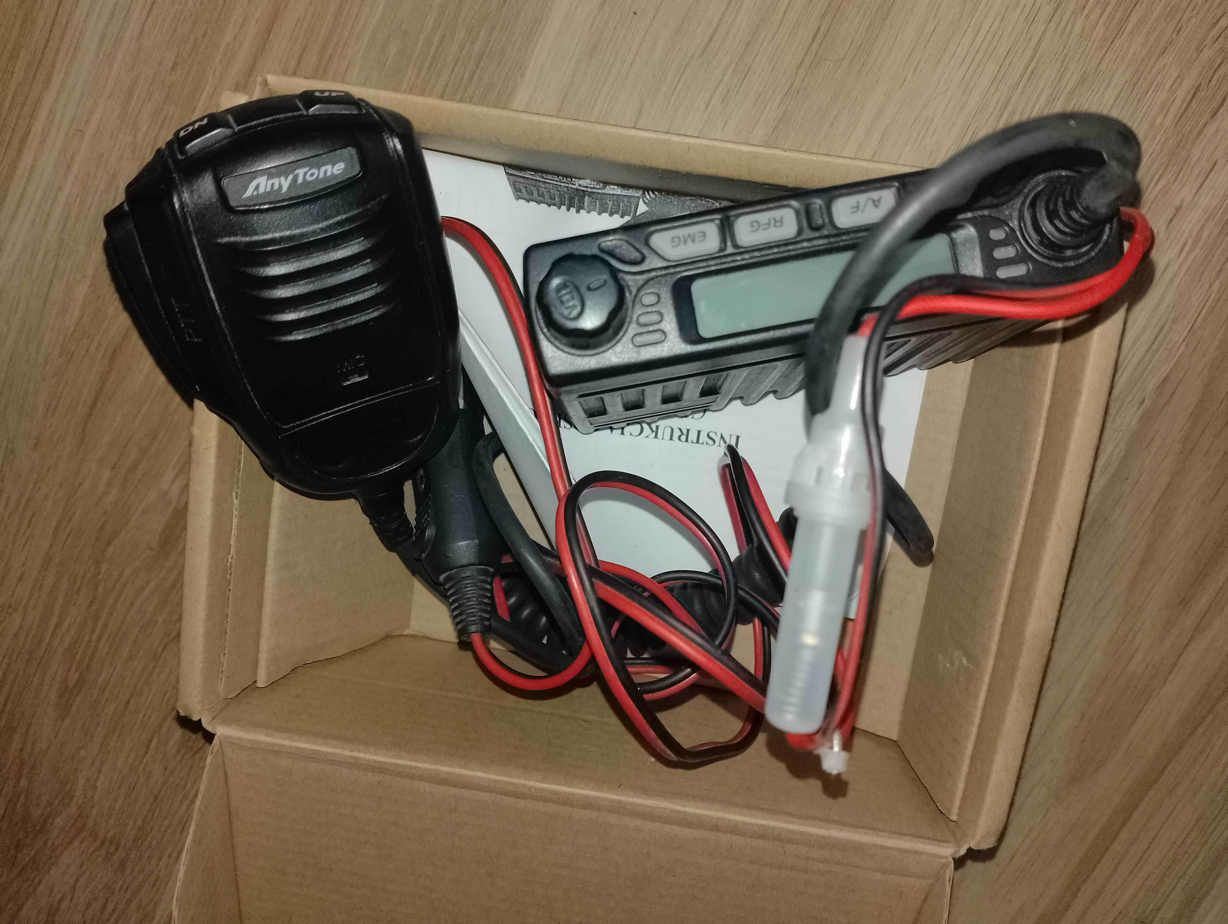 ANYTONE smart małe radio CB  najmniejsze crt