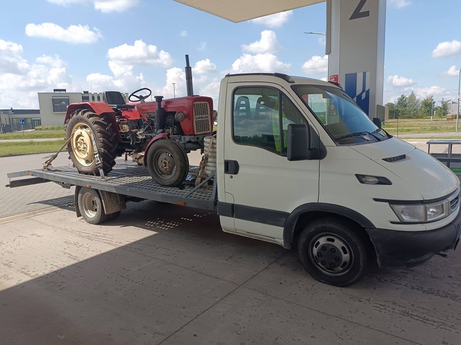 Przewóz maszyn rolniczych i budowlanych