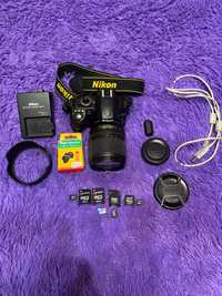 Фотоаппарат Nikon D3100 18-105mm kit, Большой Комплект, Торг!!!