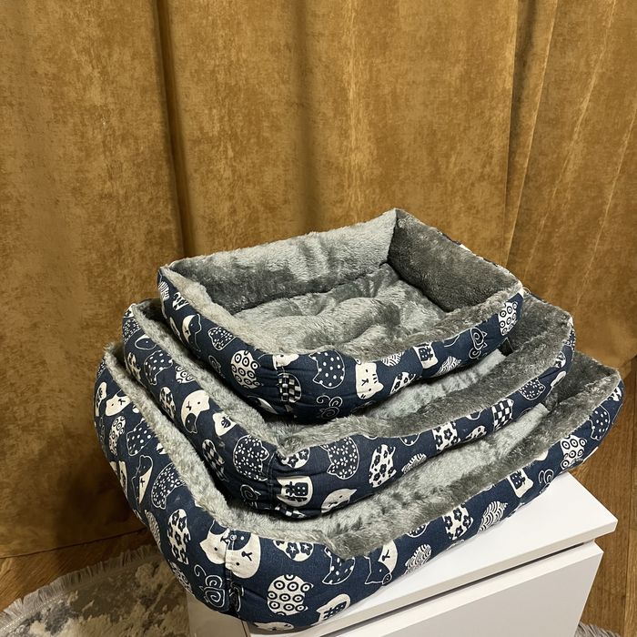 Лежанка для собак и котов S-40х30, М-50х40, L-60х45 см домик