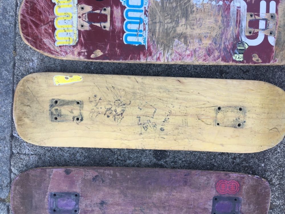 Vendo pranchas de skate usadas