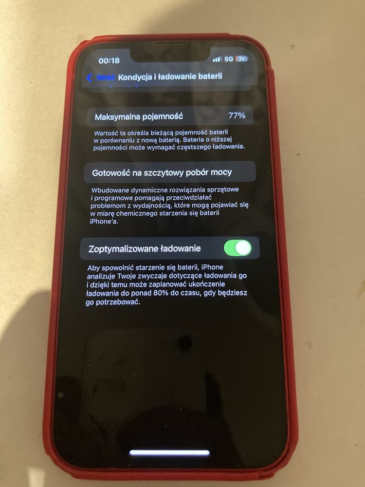 TELEFON Iphone 13 min 256gb RED