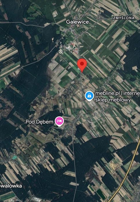 Działki budowlane Galewice