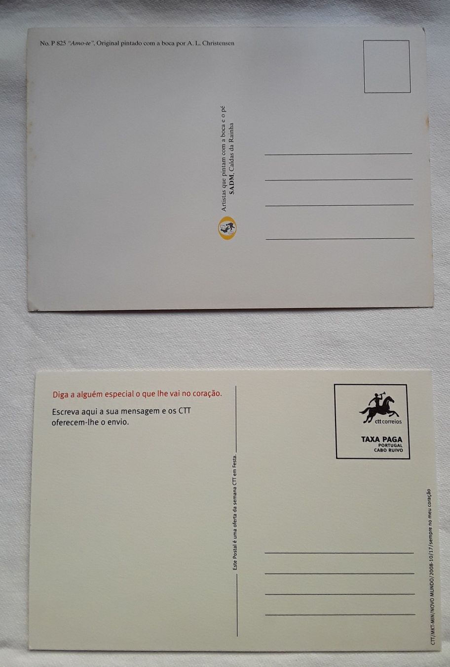 Postal Dia dos Namorados
