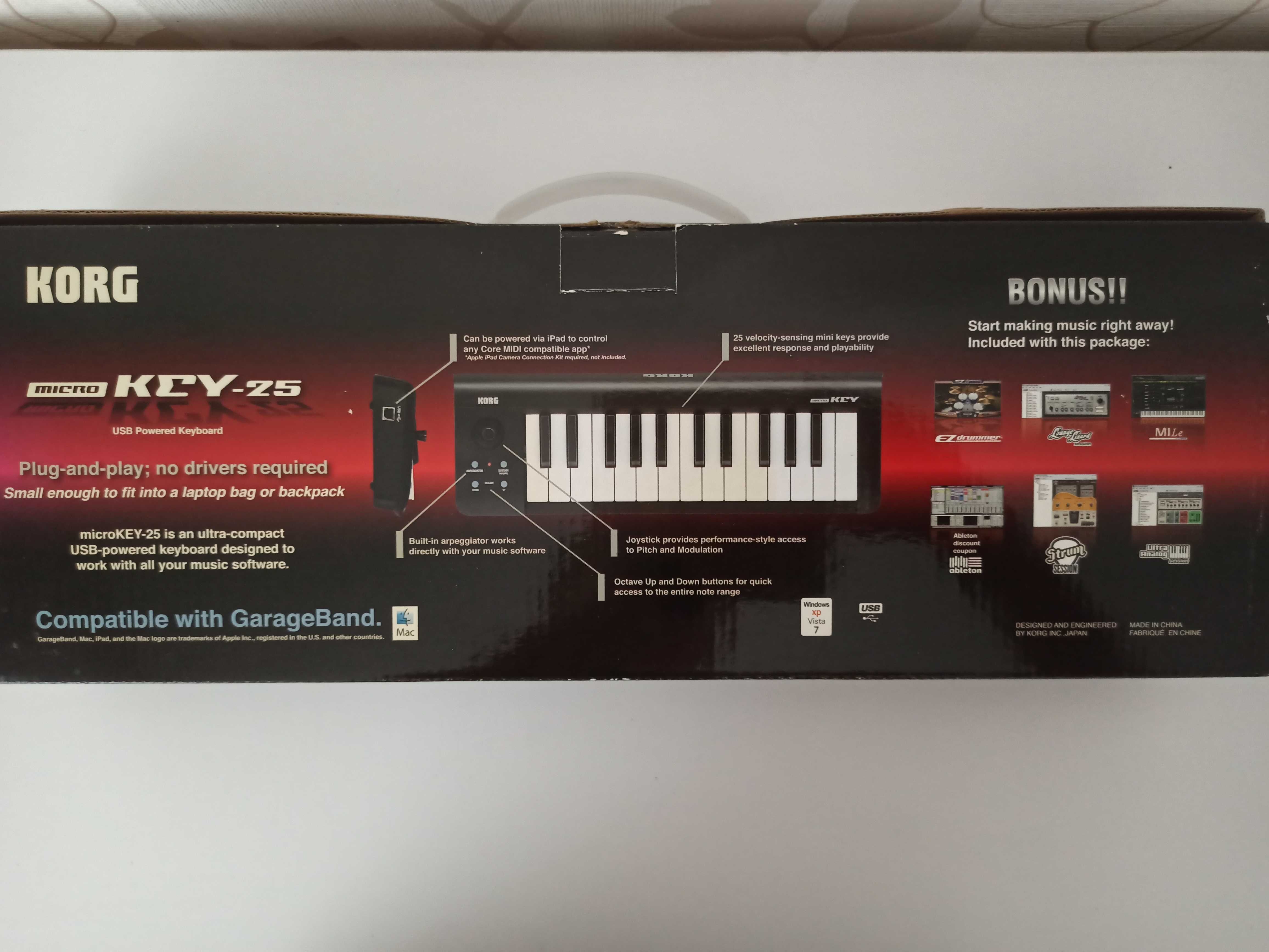 MIDI-клавіатура Korg Microkey 25