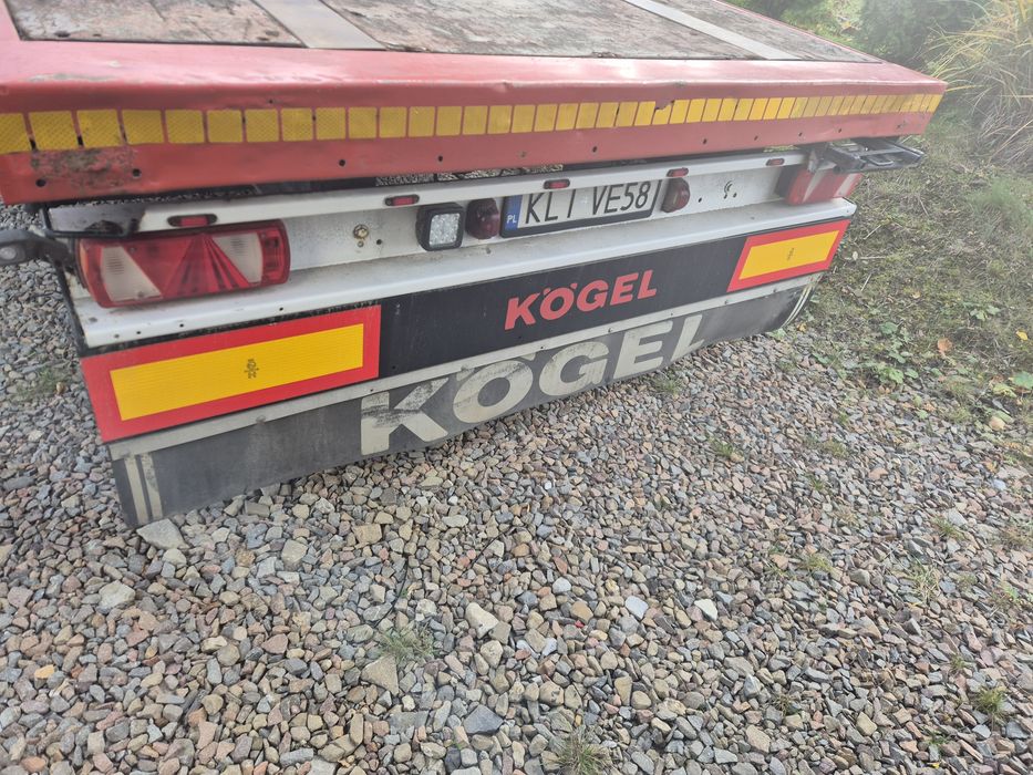 Naczepa Kogel platforma