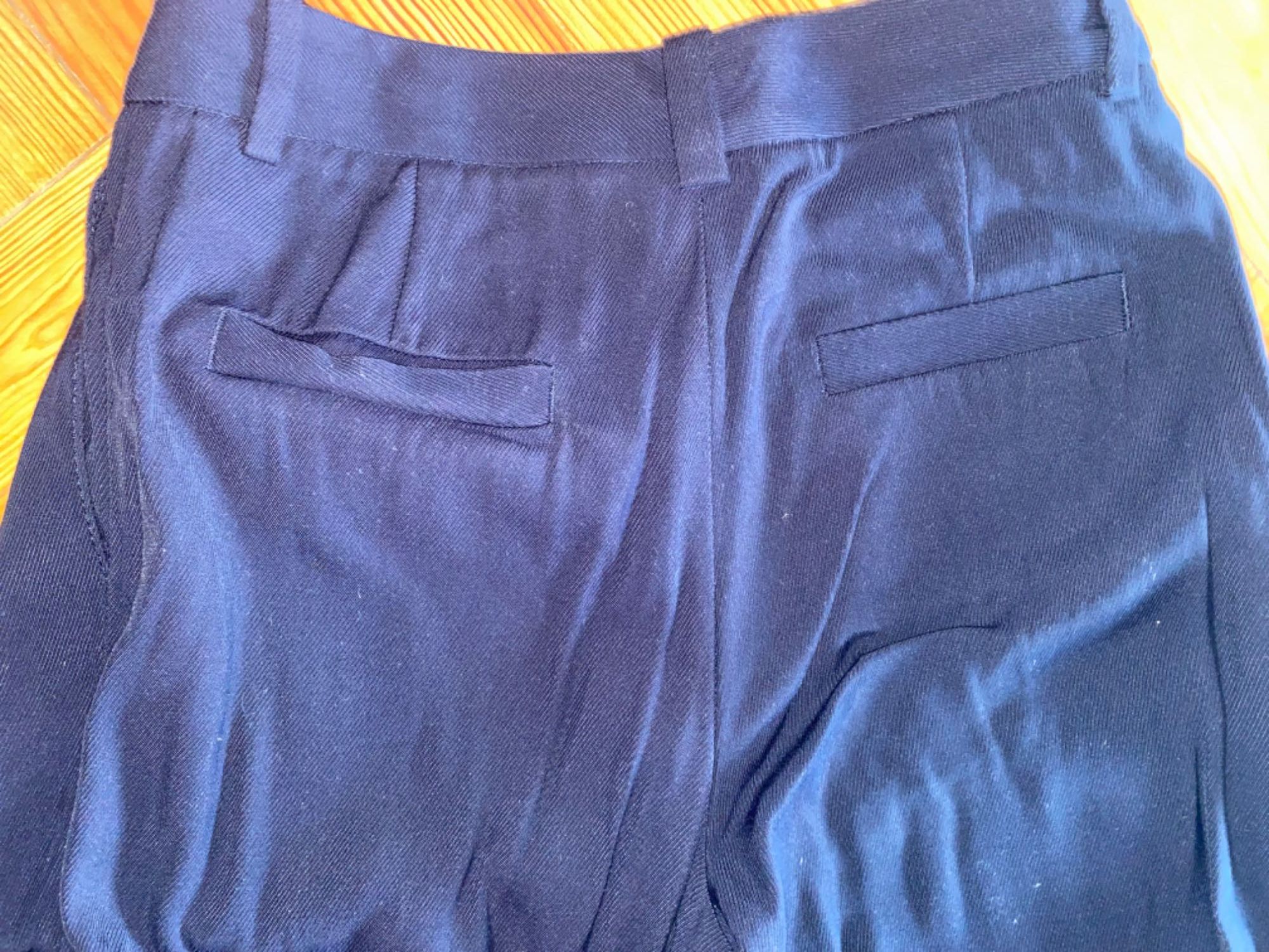 Calças azuis escuras massimo Dutti novas com etiquetas