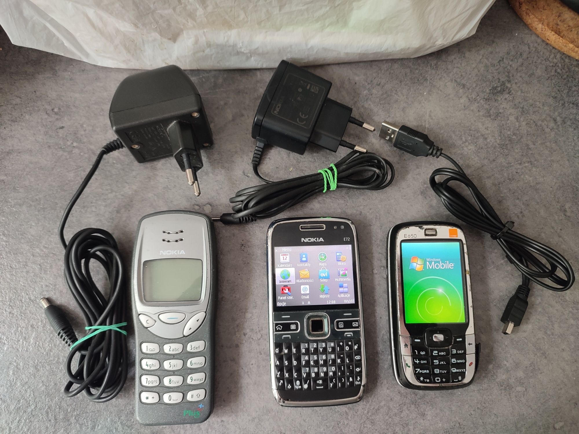 Pakiet Telefon Nokia e72 Nokia 3210 SPV/HTC E650