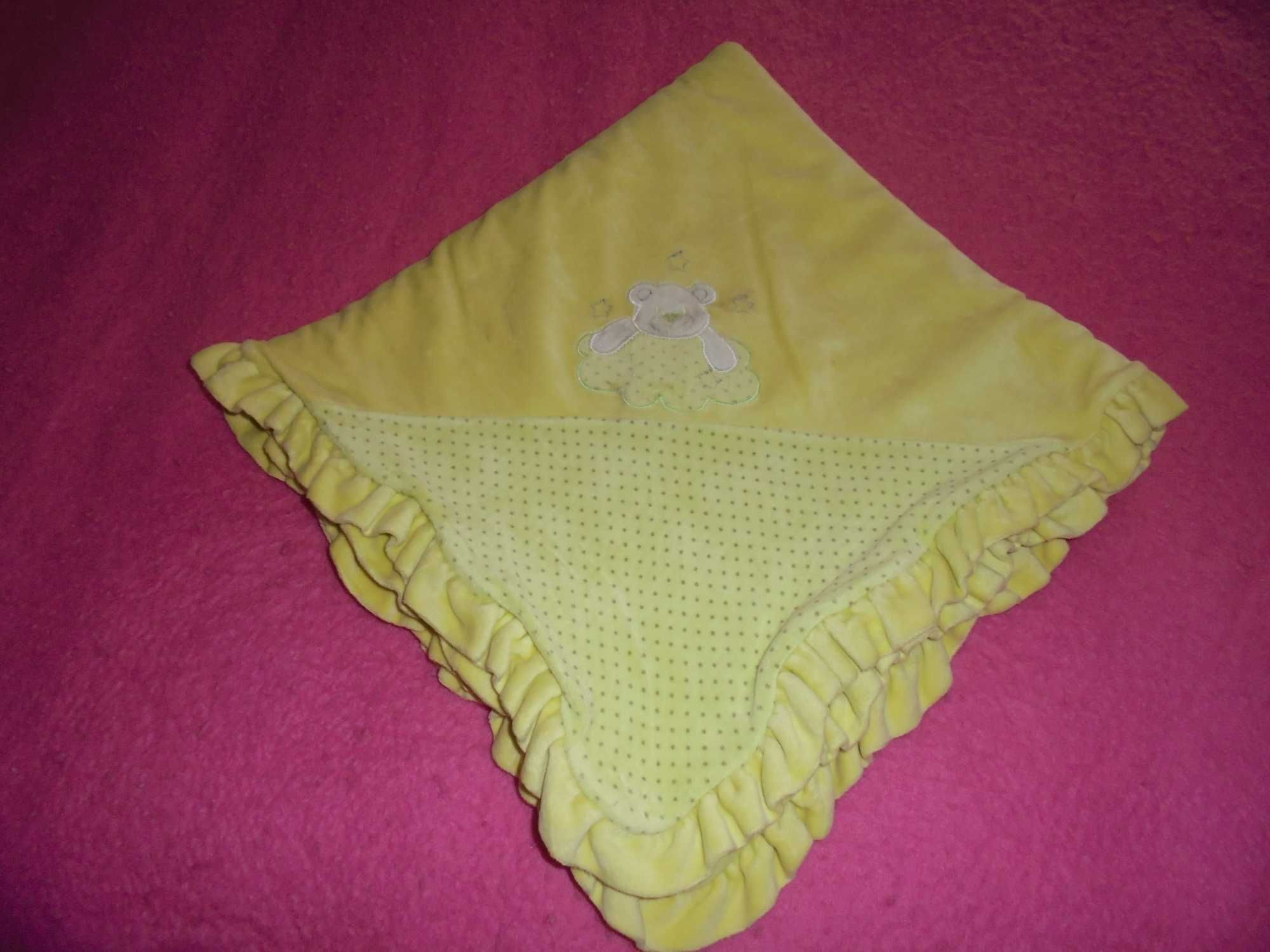 mantinha para bebé cor verde