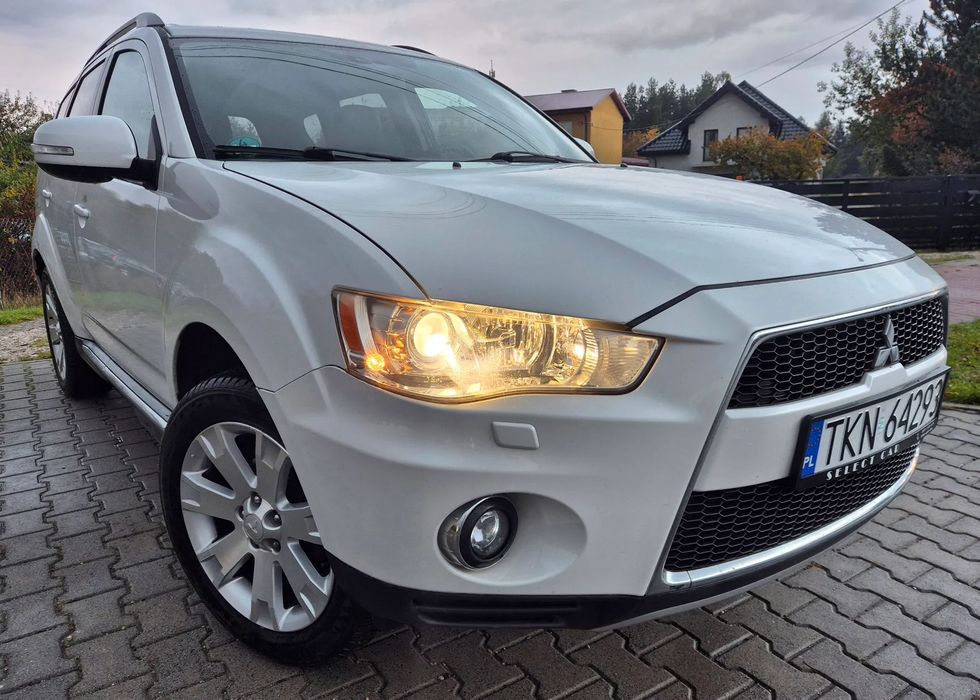 Mitsubishi Outlander Biała perła, 2011 rok lift, P. fotele, Xenon, Serwisowany, SPROWADZONY
