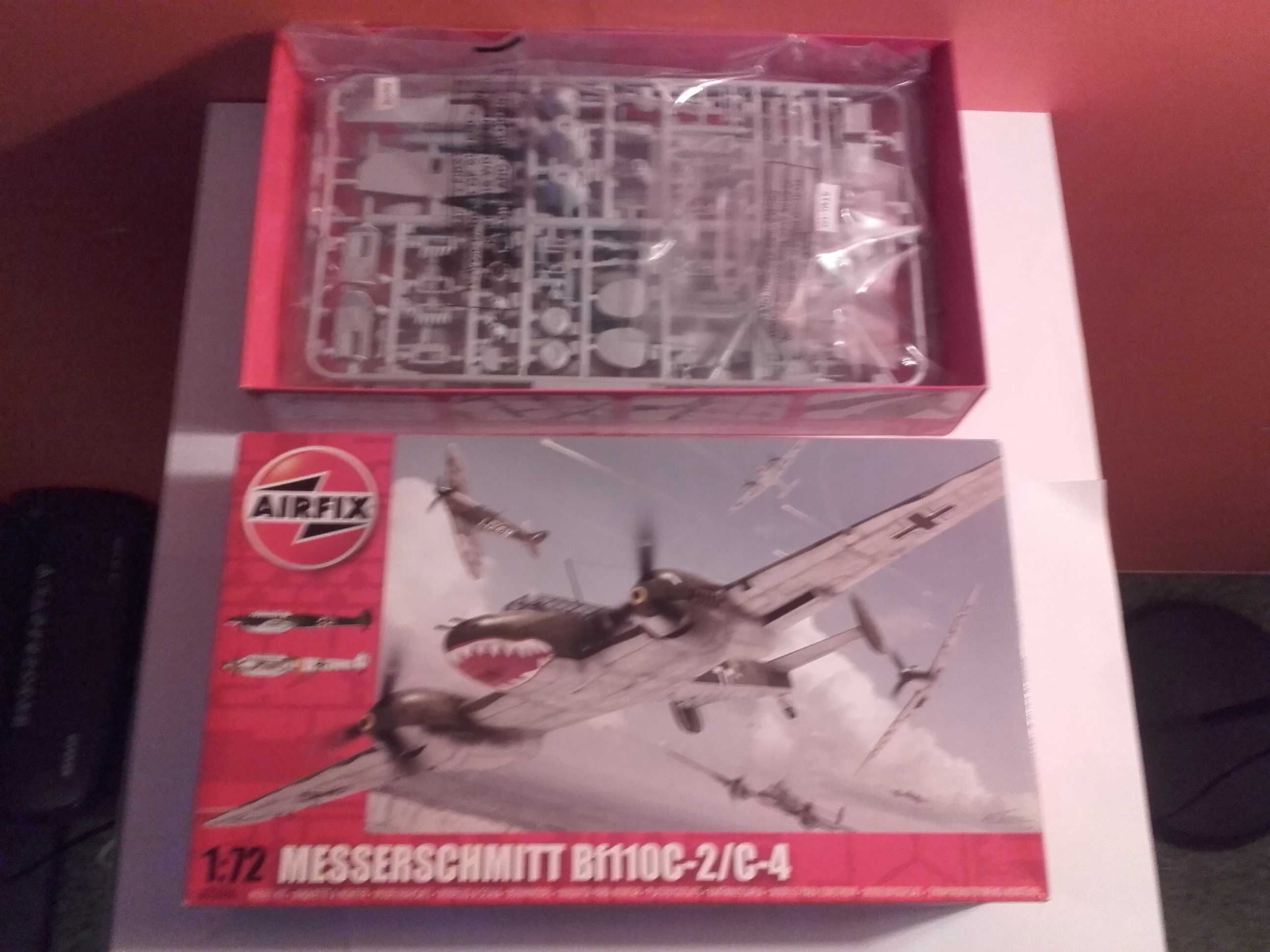 Model Messerschmitt Bf 110 C-2/C-4 z Airfix .