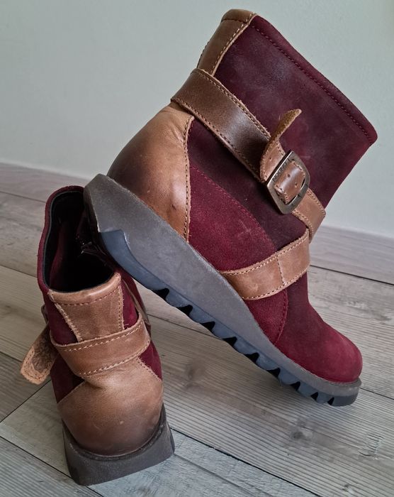 Чоботи шкіряні Fly London (р.40) Португалія