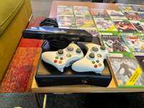 XBOX 360 + kinect+pady+24 gry