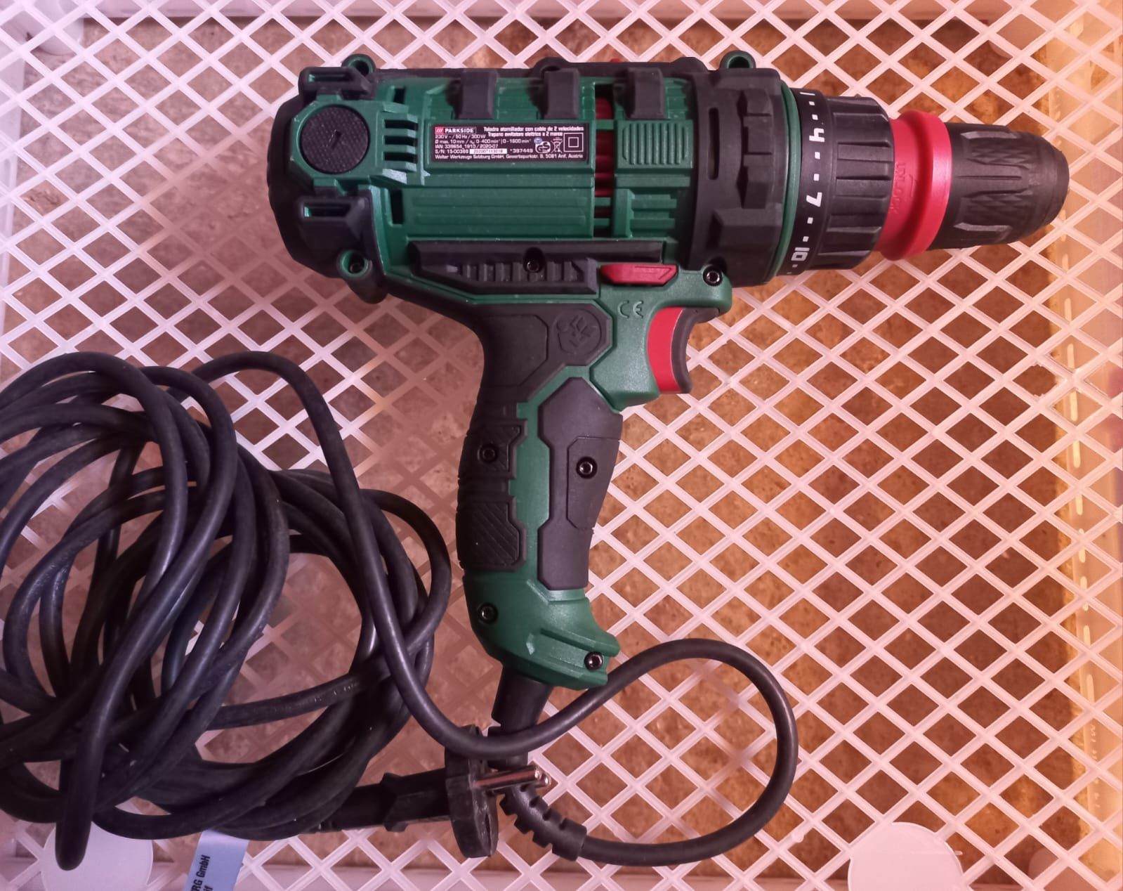 Berbequim+Aparafusadora 300W [Parkeside)