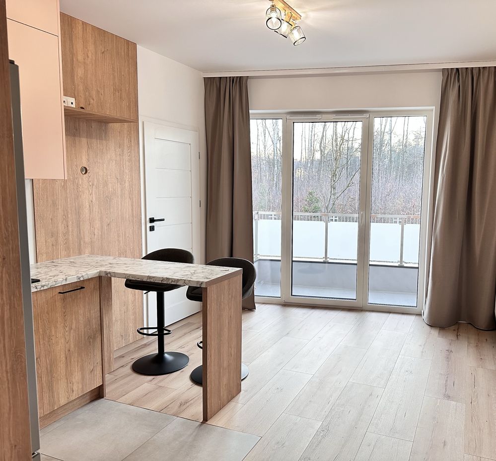 Mieszkanie 30m| Salon z aneksem + sypialnia