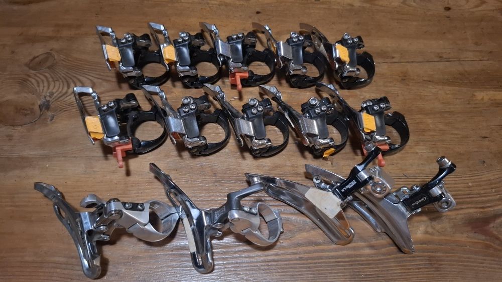 Pakiet Nowe Przerzutki Przednie Retro Shmano