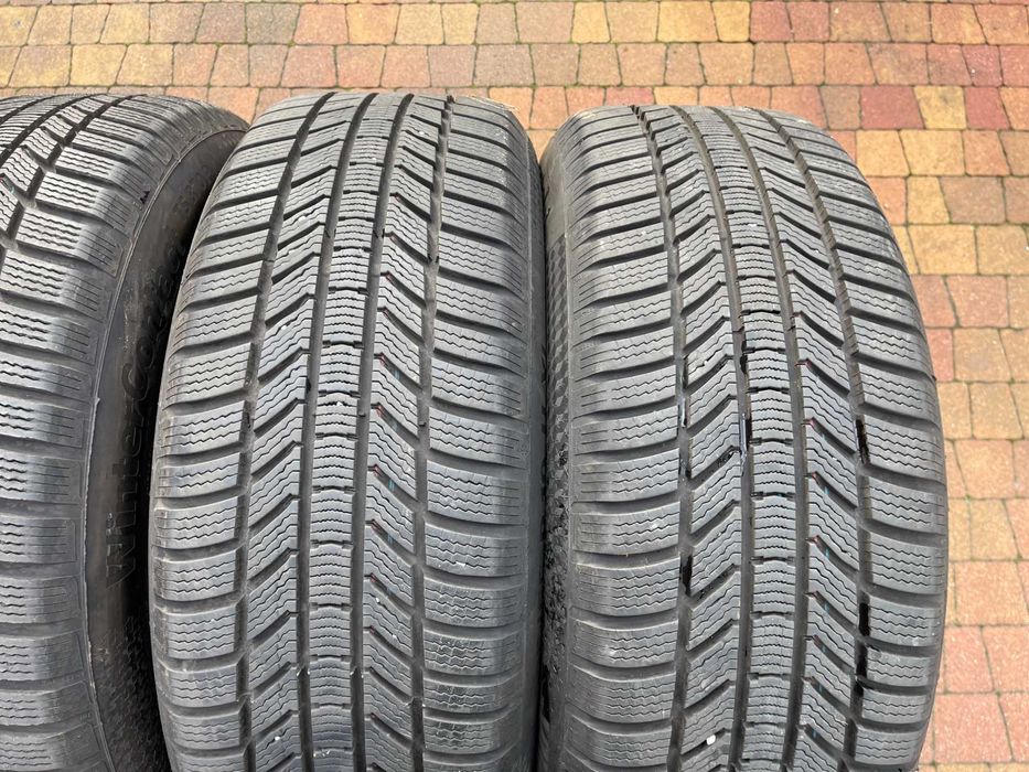 3614. Koła zimowe Volvo XC60 II 5x108 czarne 235/55/19 2024r 8.5mm
