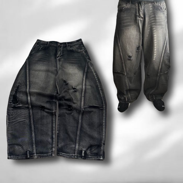 Opium Distressed baggy jeans Широкі мішкуваті джинси балони balenciaga